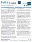 The Political Economy of Social Pension Reform in Asia